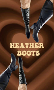 "HEATHER LEATHER BOOTS"